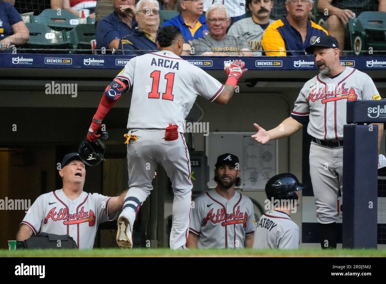 Orlando Arcia's two-run home run, 08/02/2022