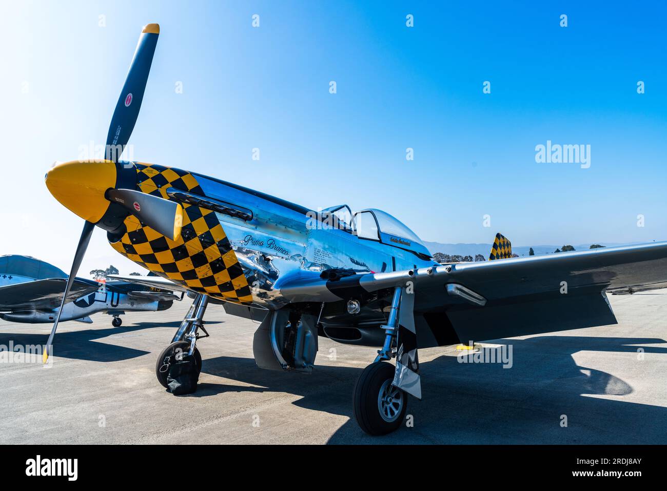 P-51 Mustang Stock Photo