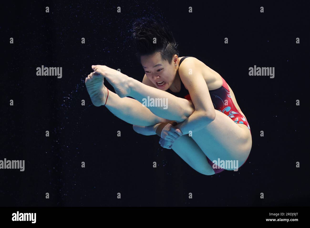 Fukuoka, Japan. 21st July, 2023. Yiwen CHEN (CHN) Diving : World ...