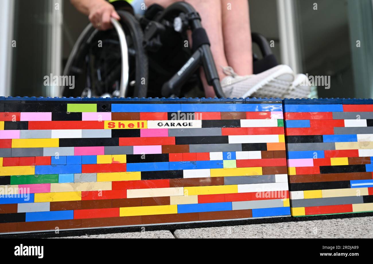 Hanau, Germany. 17th July, 2023. Rita Ebel, known as 