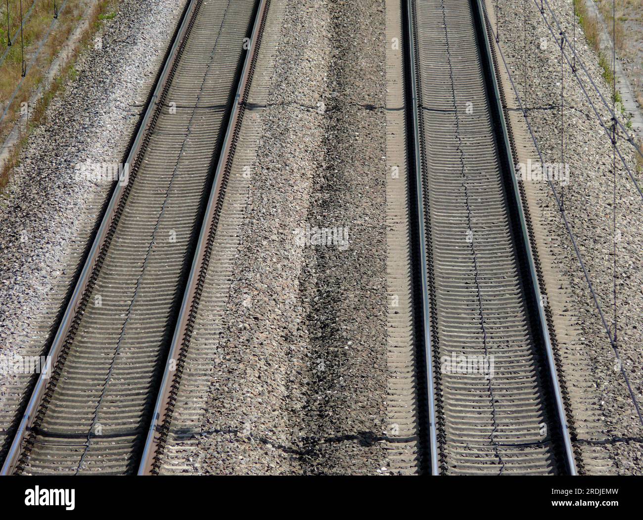 Track, rails, tracks Stock Photo Alamy