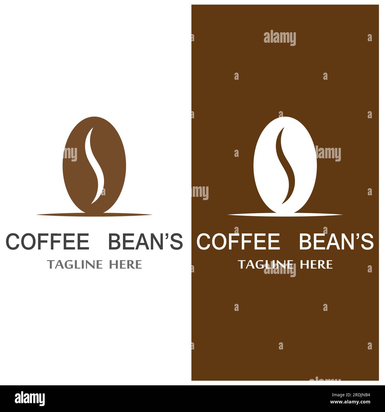 coffee bean icon vector illustration template Stock Vector Image & Art ...