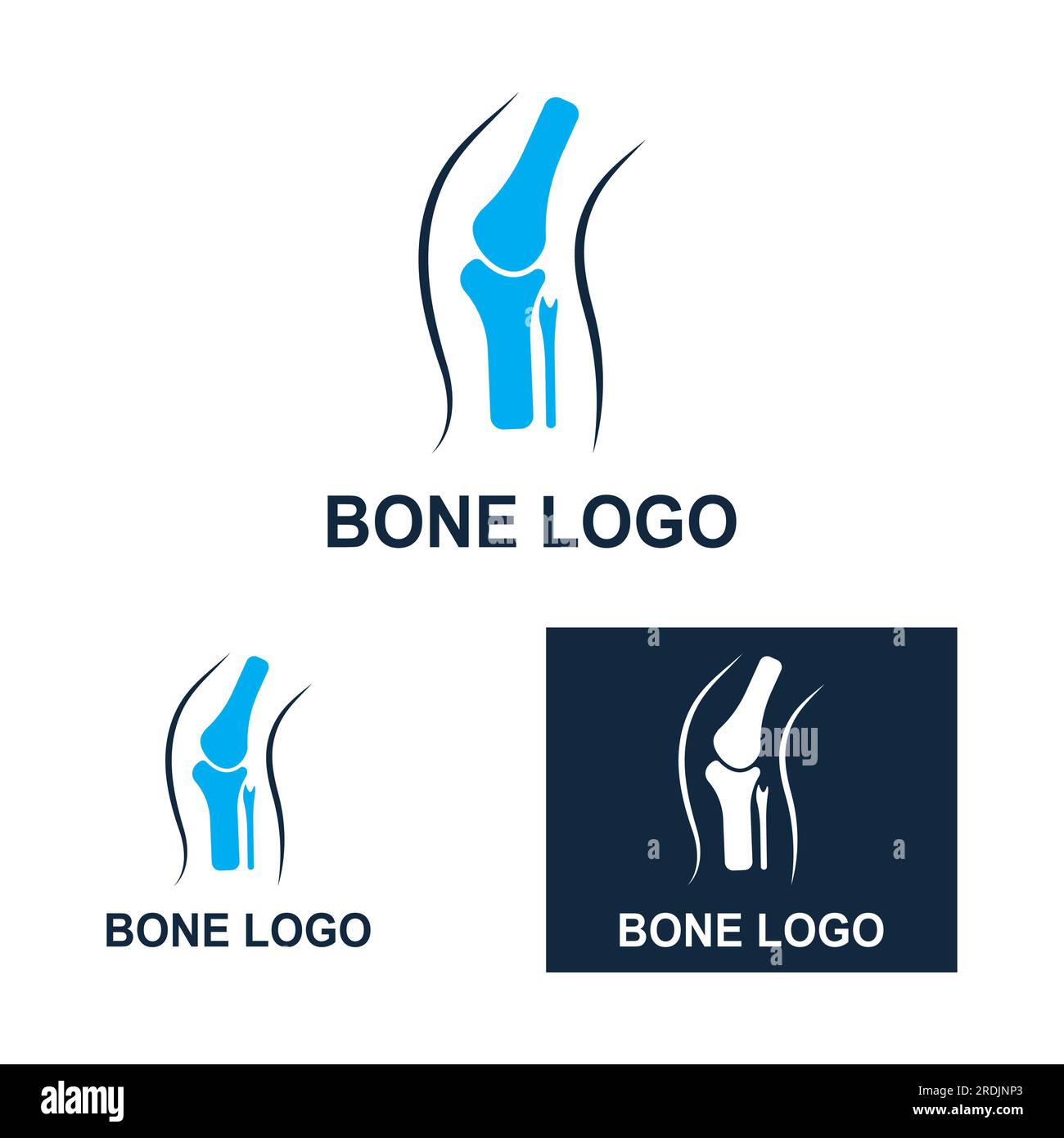 Bone Logo Icon Vector Design Stock Vector Image & Art - Alamy