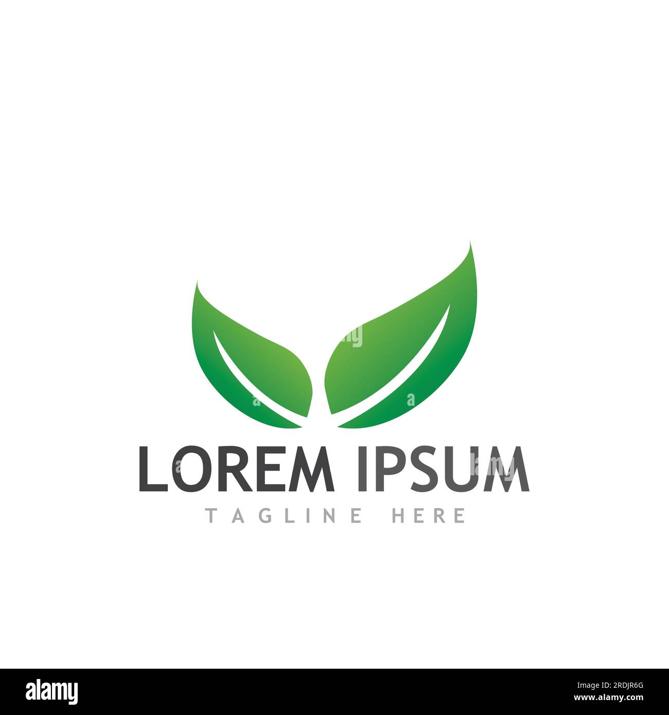 leaf logo and vector images Stock Vector
