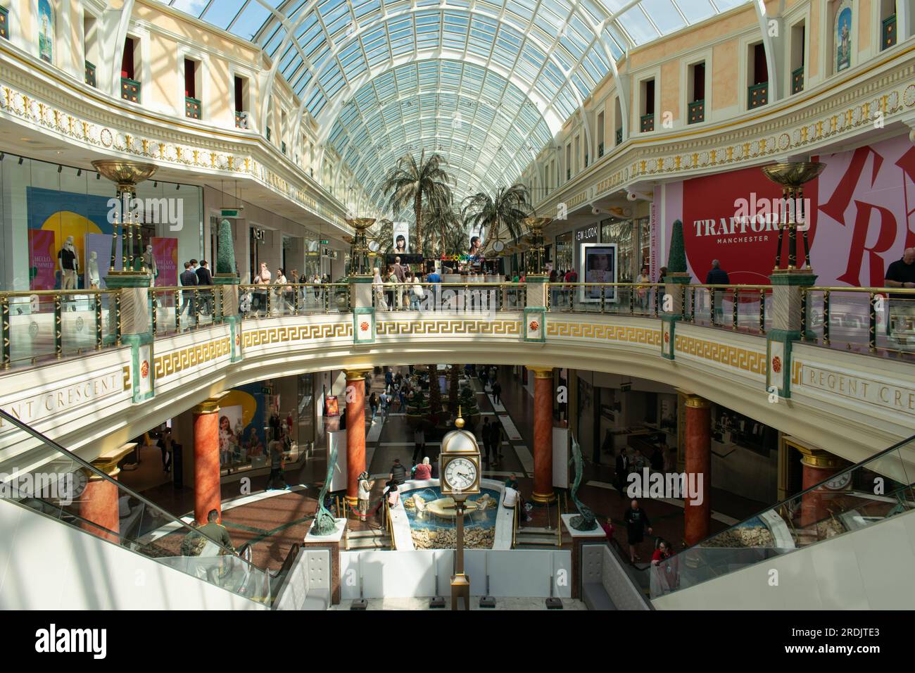 Trafford Centre shopping Mall. Manchester UK Stock Photo Alamy
