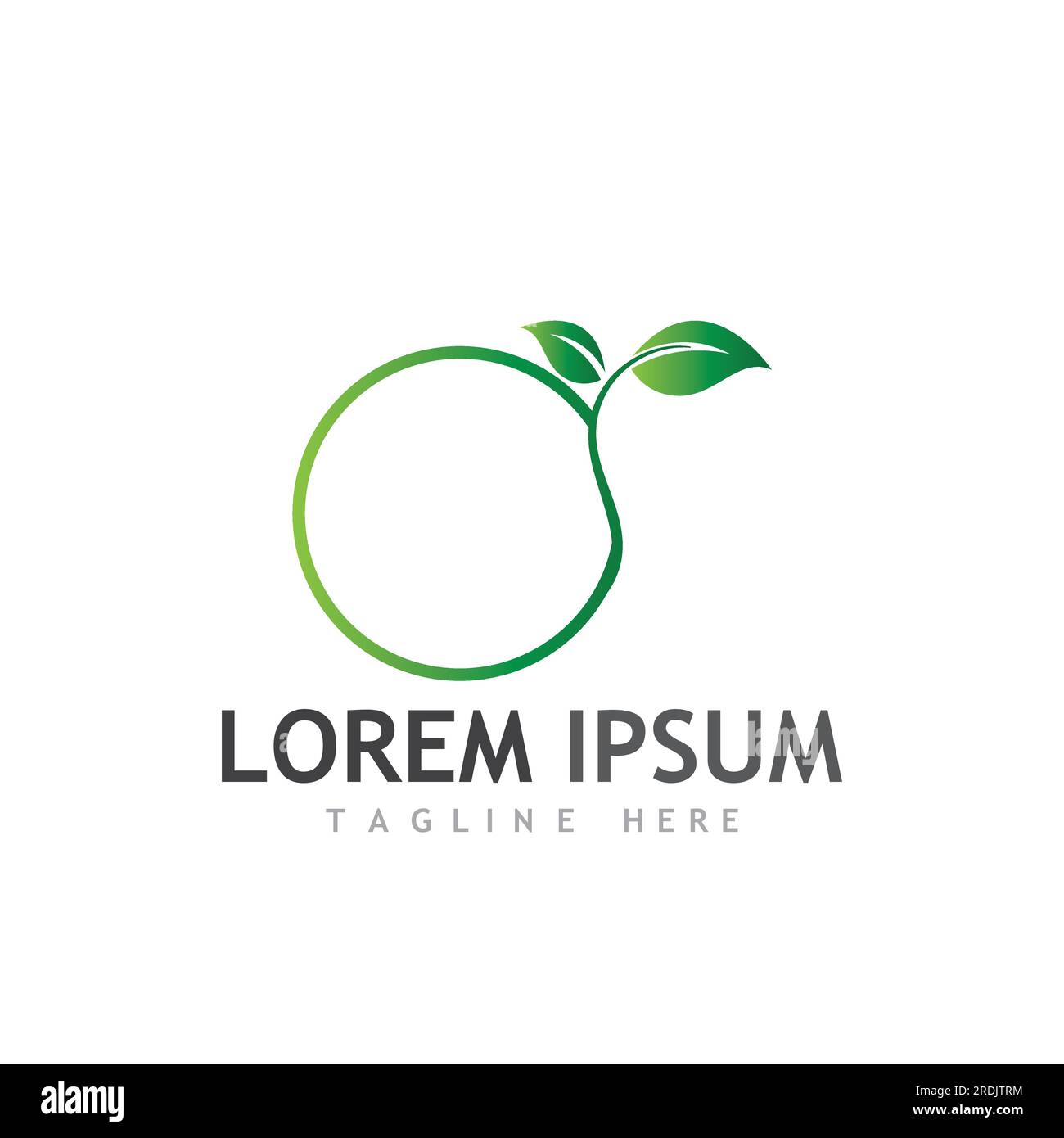 leaf logo and vector images Stock Vector