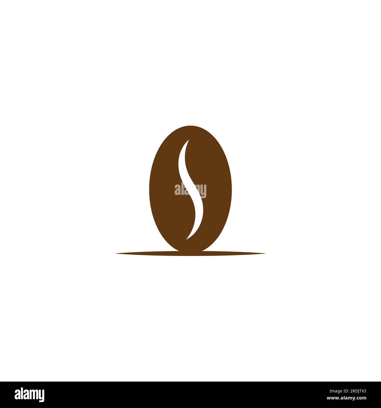 coffee bean icon vector illustration template Stock Vector Image & Art ...