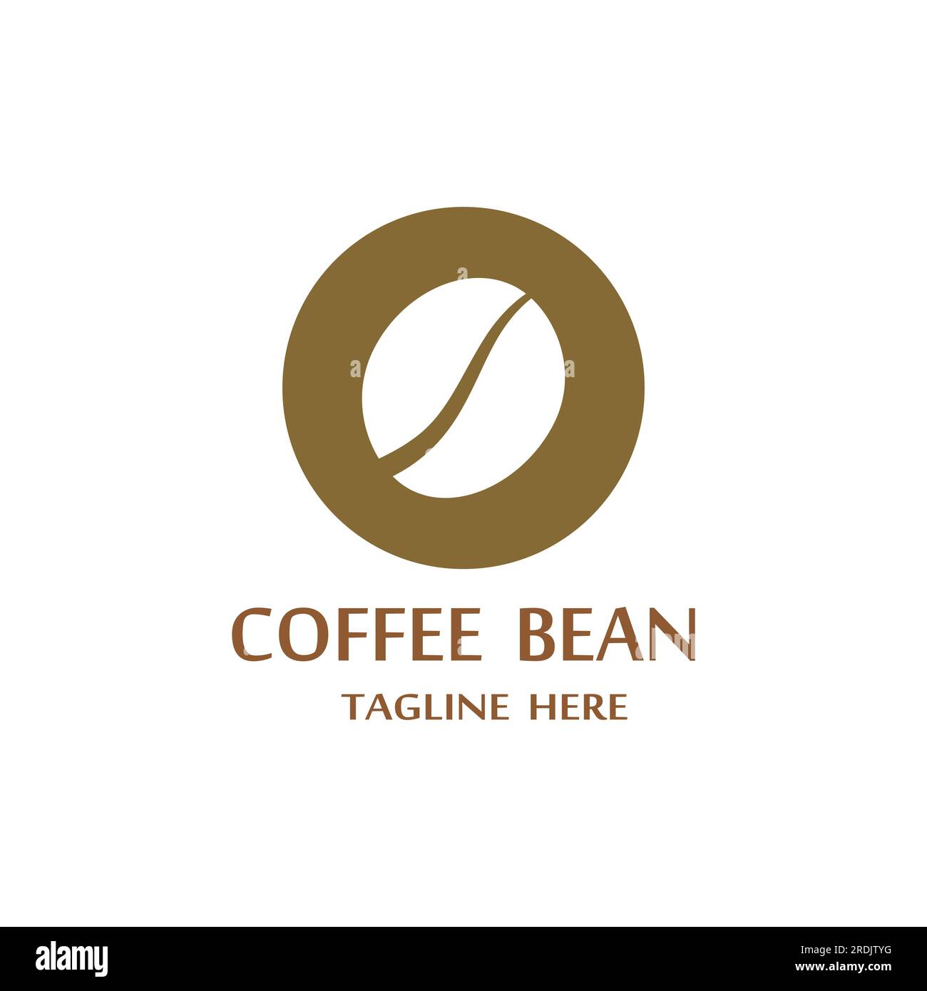 coffee bean icon vector illustration template Stock Vector Image & Art ...
