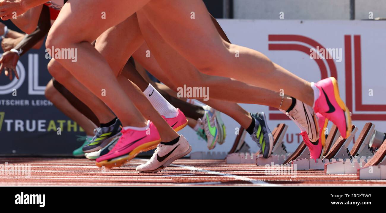 Kassel, Deutschland. 08th July, 2023. firo July 8th, 2023, athletics