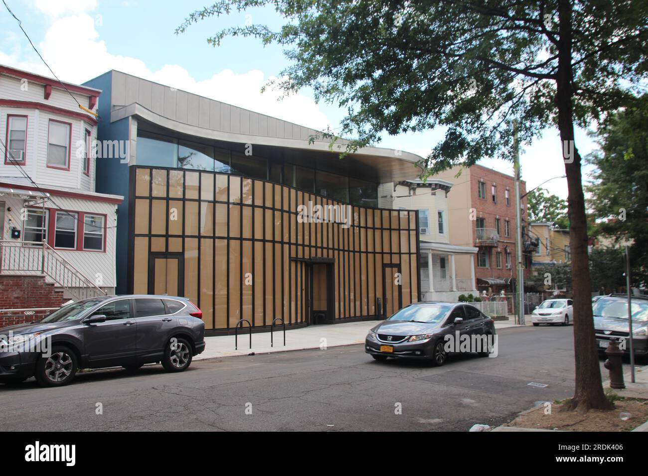 New York, USA. 21st July, 2023. The Louis Armstrong Center, extension