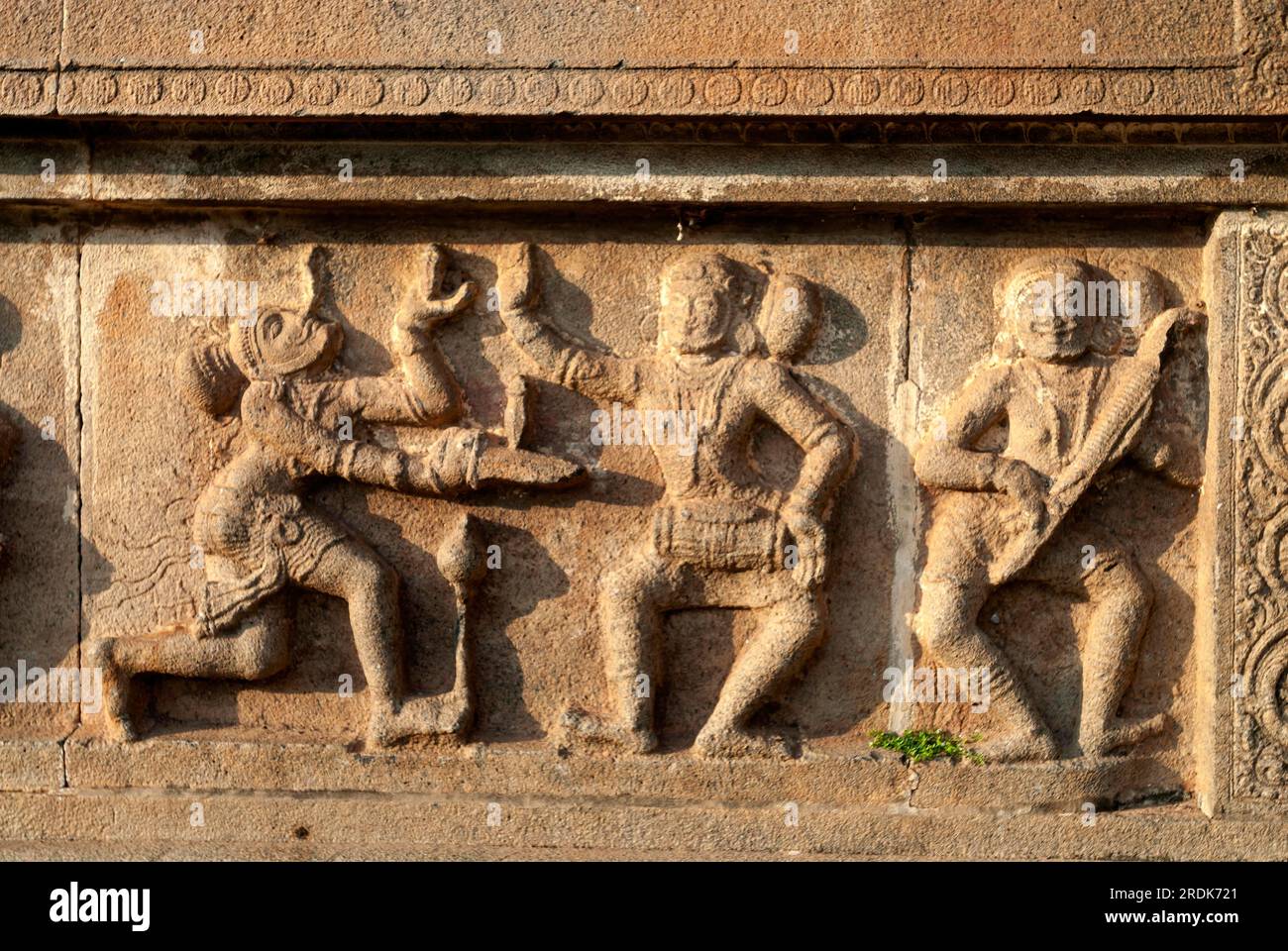 Sculptures in Shivakamasundari Temple in Thillai Nataraja temple