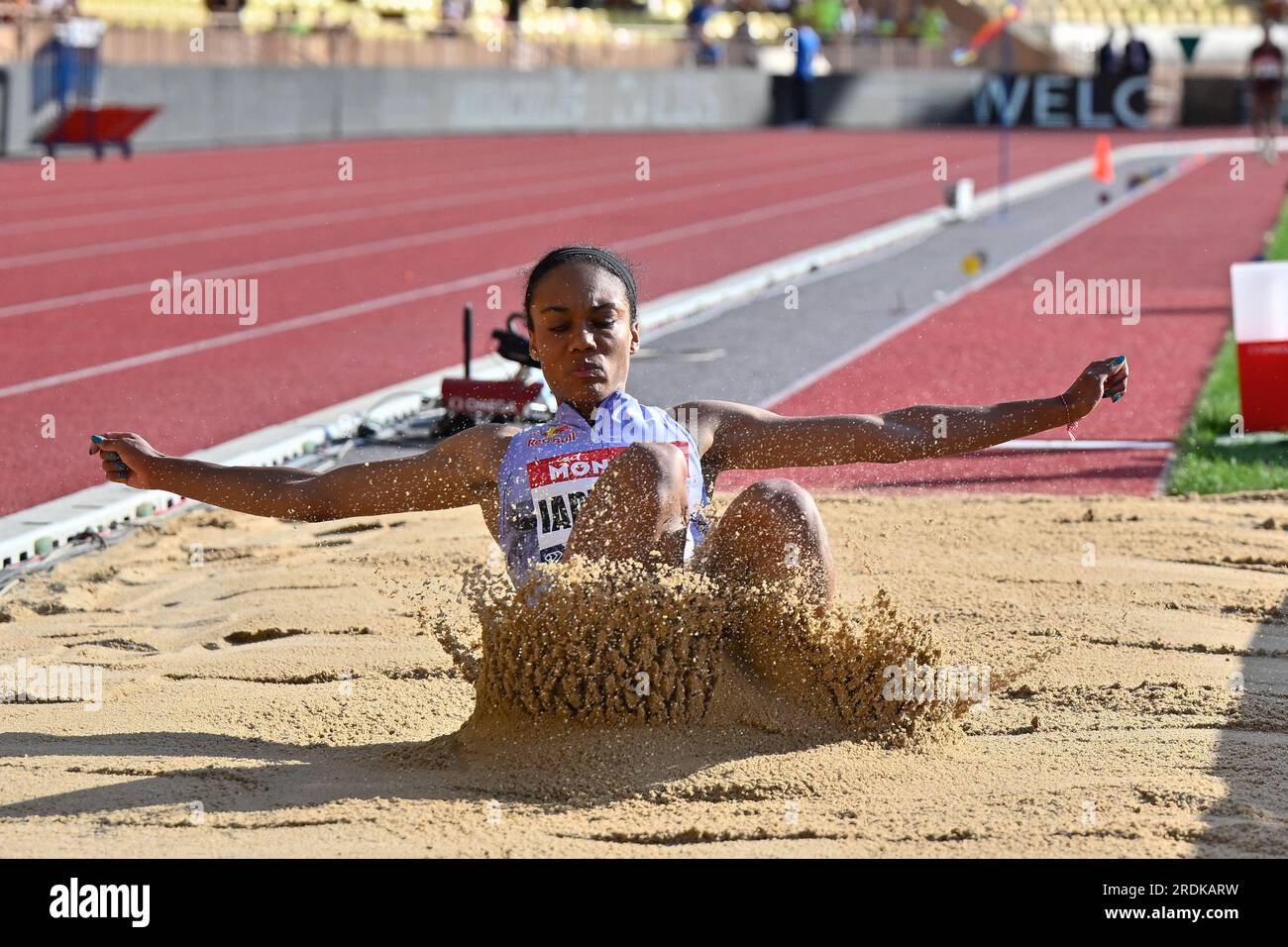 Monaco, Principality Of Monaco. 21st July, 2023. long jump women ...