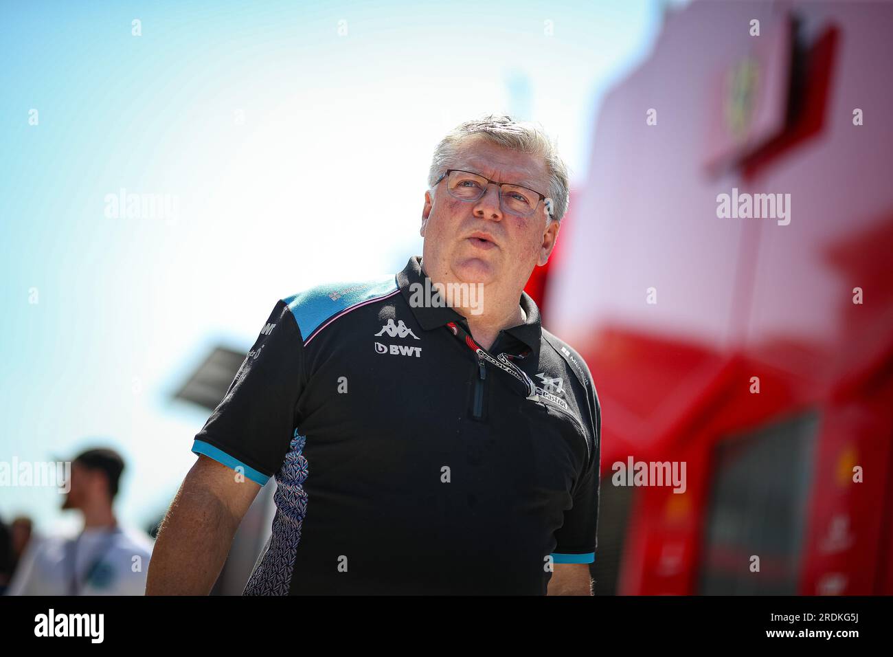 Hungary, 22/07/2023, Otmar Szafnauer Team Principal Alpine during the ...