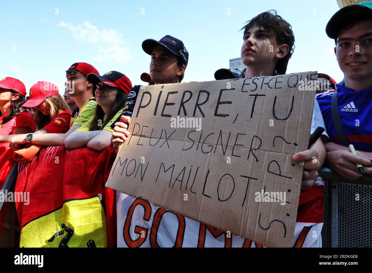 Budapest, Hungary. 22nd July, 2023. Pierre Gasly (FRA) Alpine F1 Team