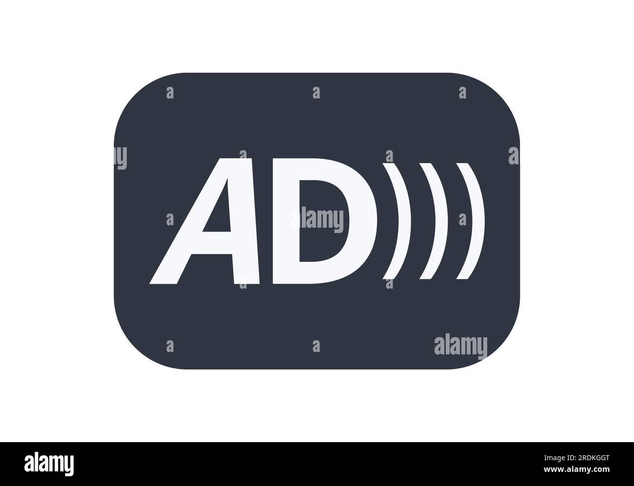Audio description tv Stock Vector Images Alamy