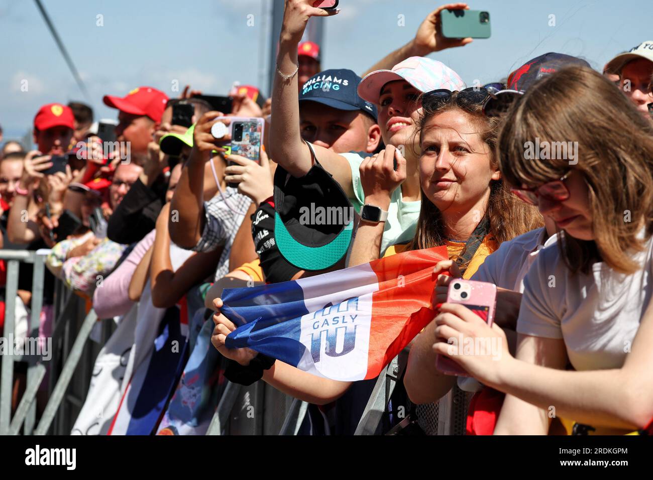 Budapest, Hungary. 22nd July, 2023. Pierre Gasly (FRA) Alpine F1 Team