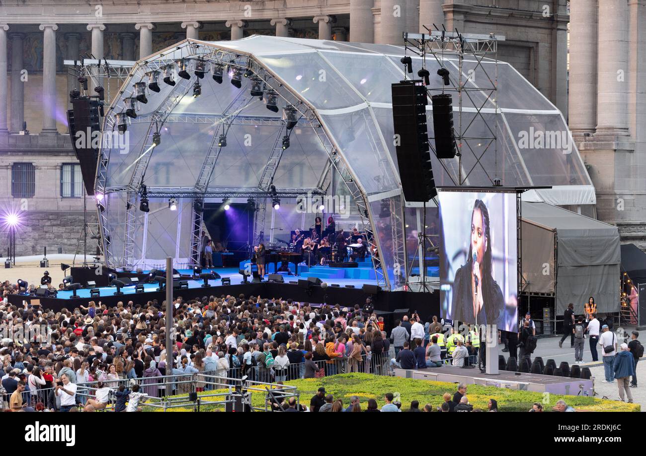 21 juillet belgique 2025 cinquantenaire