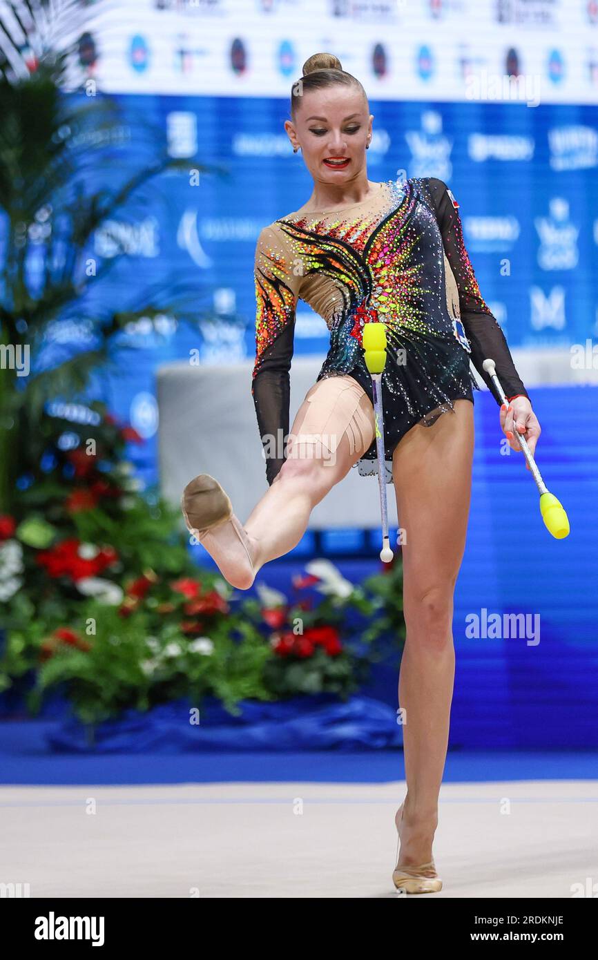 Milan, Italy. 22nd July, 2023. VEDENEEVA Ekaterina (SLO) during