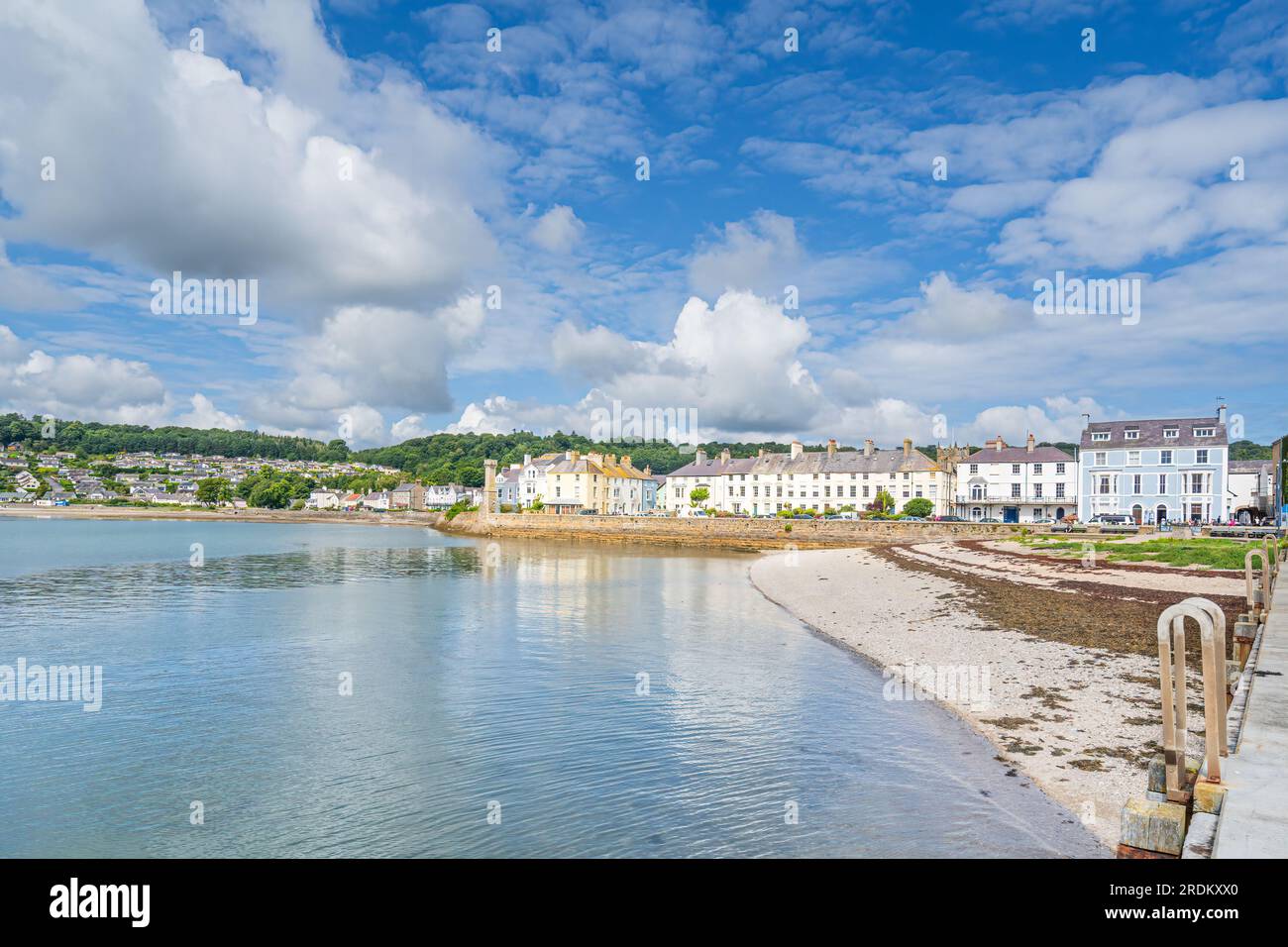 Beaumaris on the Isle of Anglesey in North Wales Stock Photo