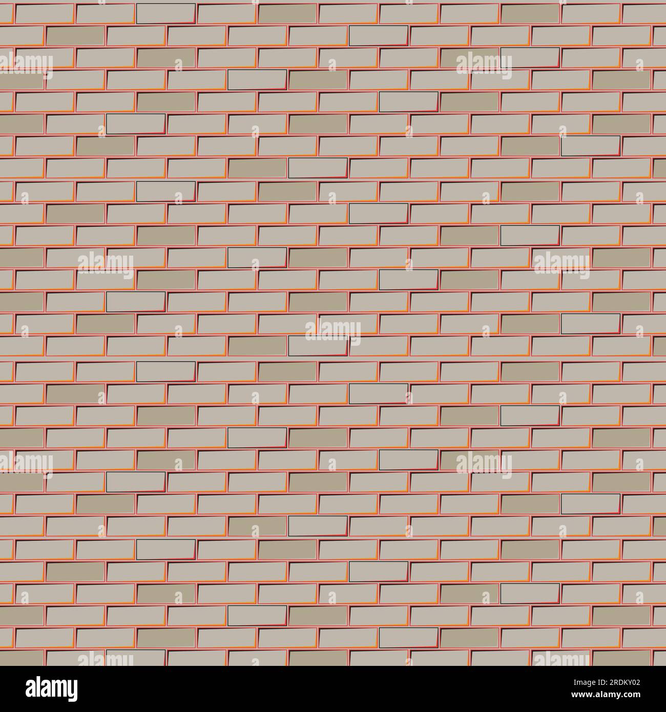 Brick Wall Texture Background Vector Illustration Stock Vector