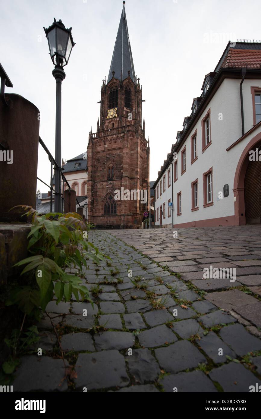 Architecture aschaffenburg bavaria building hi-res stock photography ...