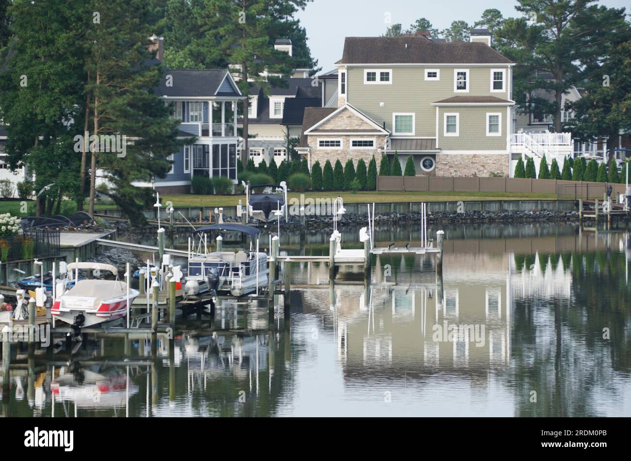 Rehoboth Beach, Delaware, U.S.A July 8, 2023 The view of the luxury