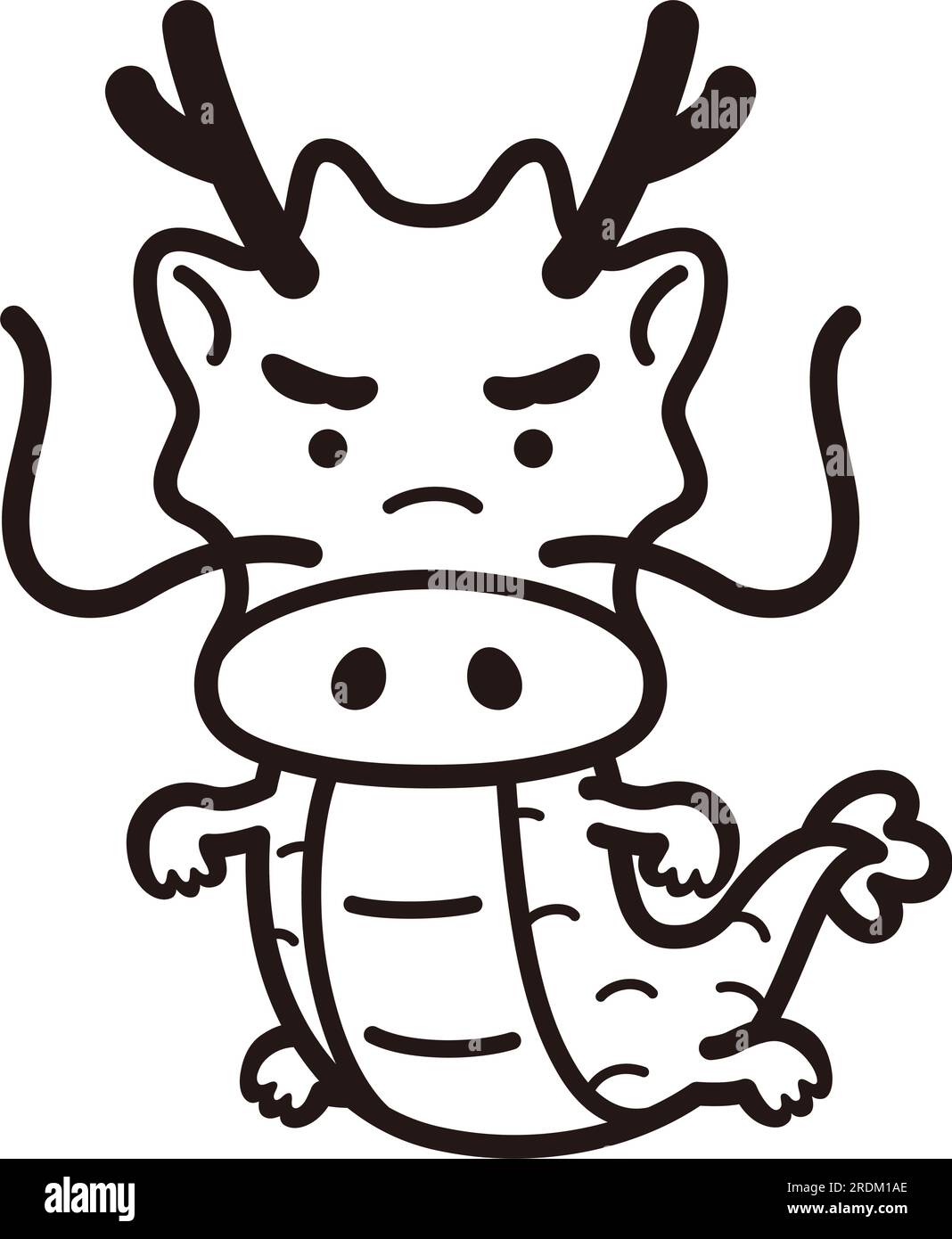 Japan Rdm Background Drawing Japanese Dragon Face Outline