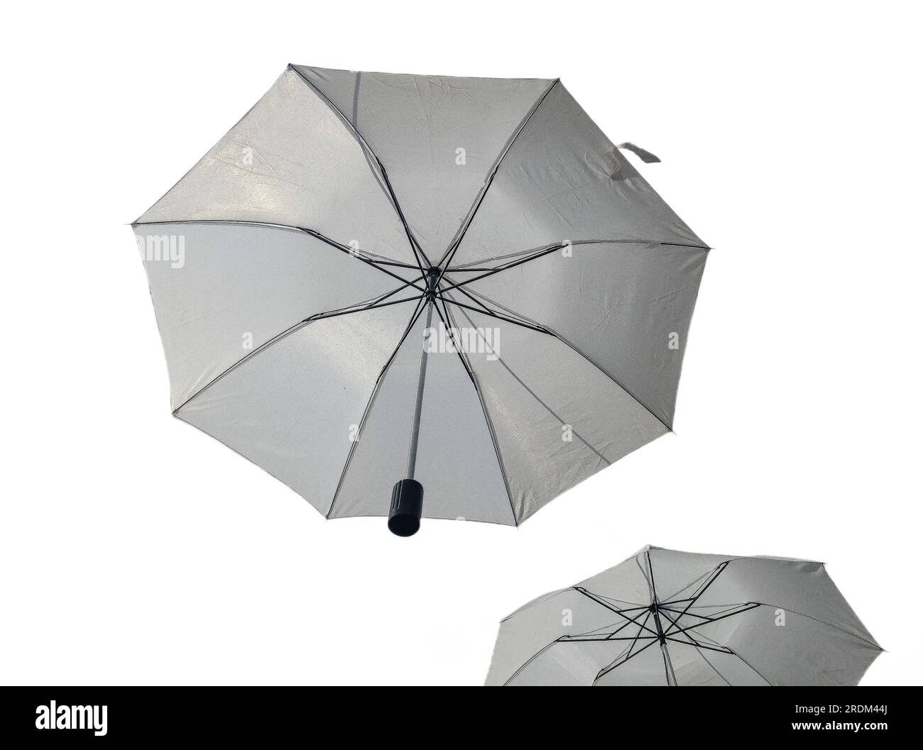 Umbrellas isolated on white background Stock Photo - Alamy