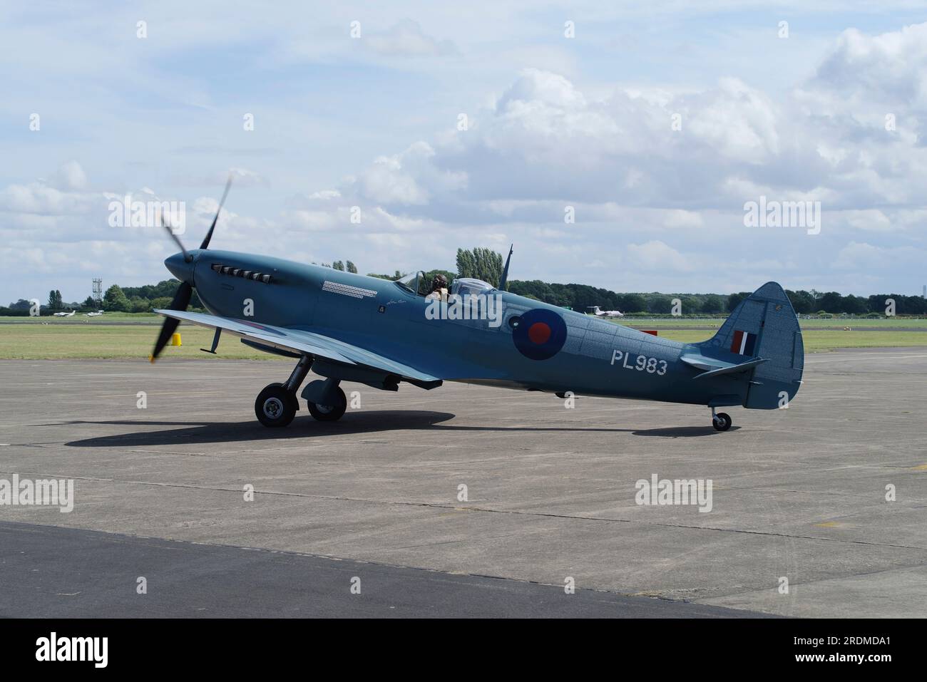 Vickers Supermarine Spitfire X1 PL983, L, Flying Legends 2023, Church ...