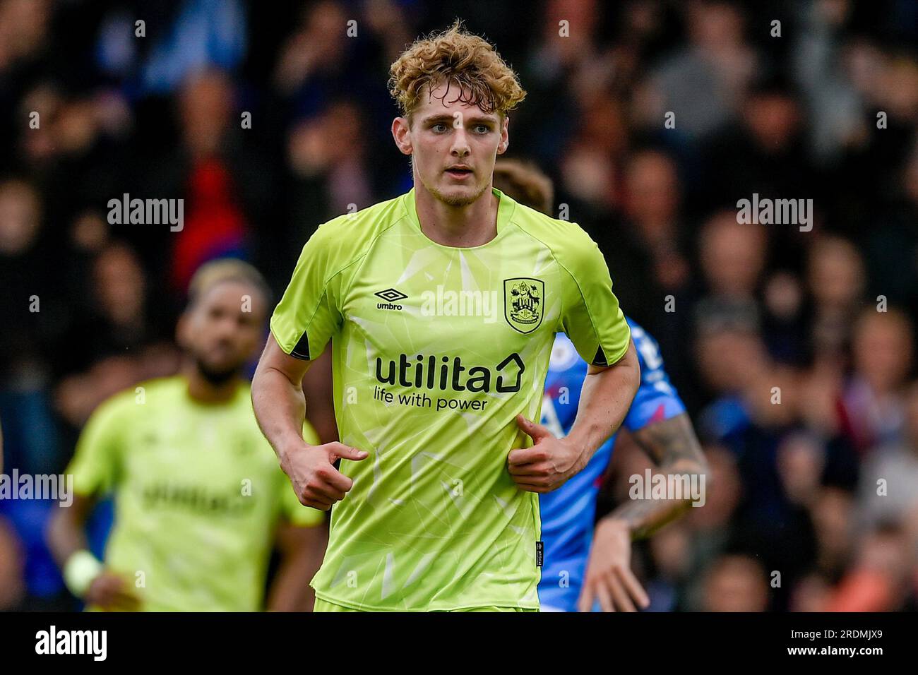 Jack Rudoni 8 of Huddersfield Town celebrates his goal to make it 03