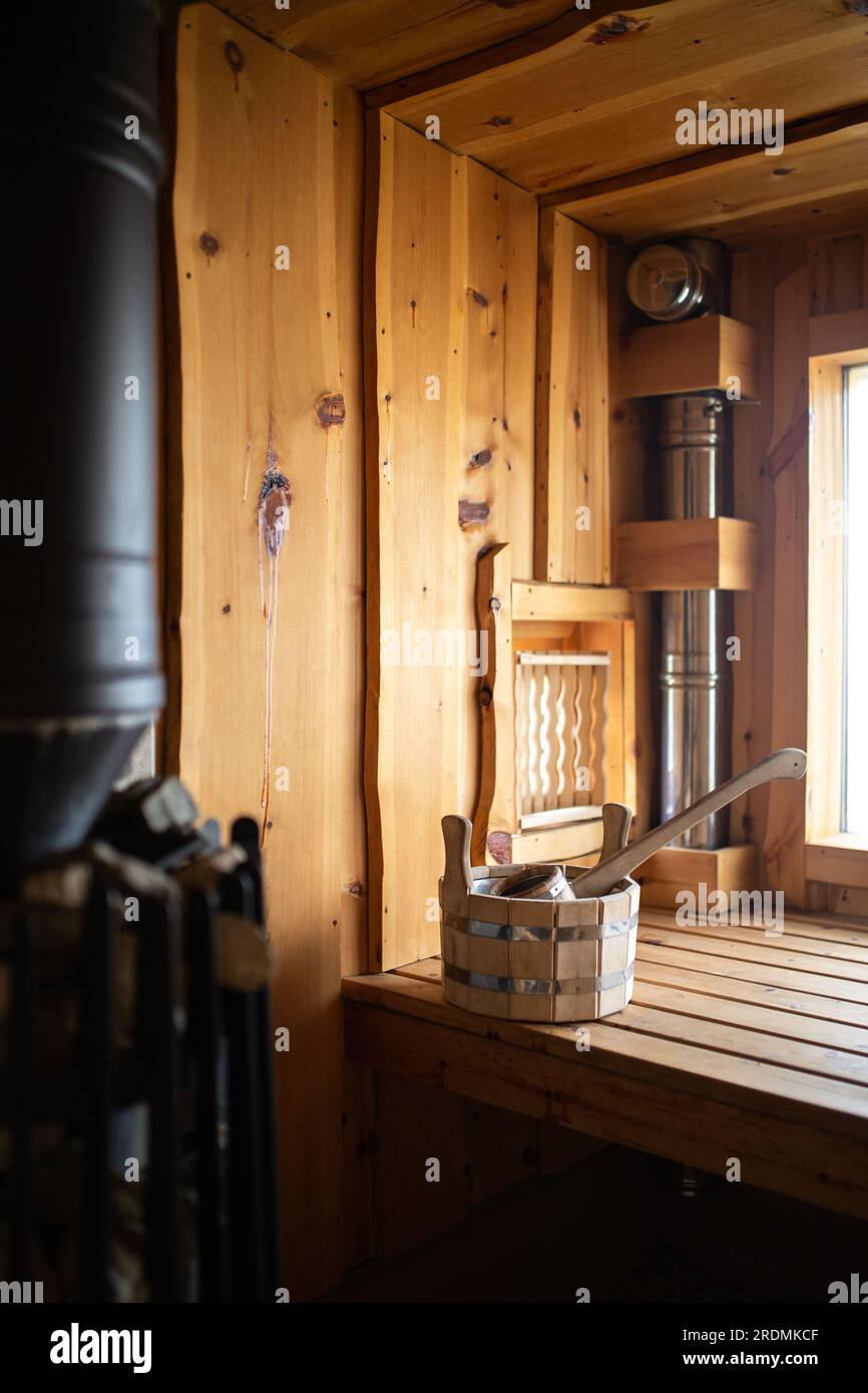 A Bucket of Water and a Birch Bath Whisk in a Traditional Stock Photo -  Image of interior, healthy: 107024316