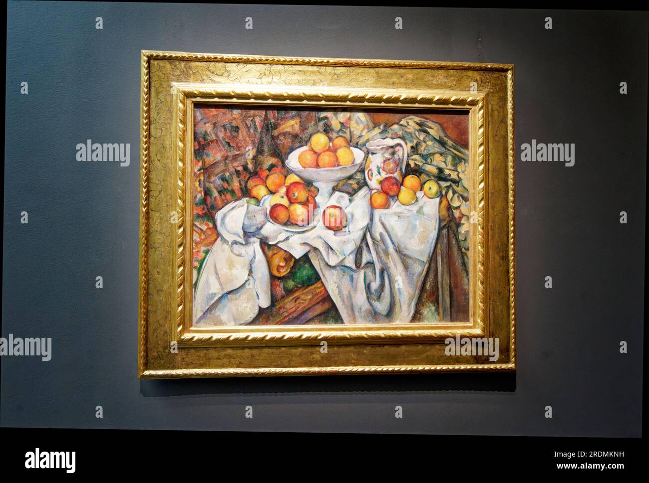 Still life paul cezanne apples oranges hi-res stock photography and ...