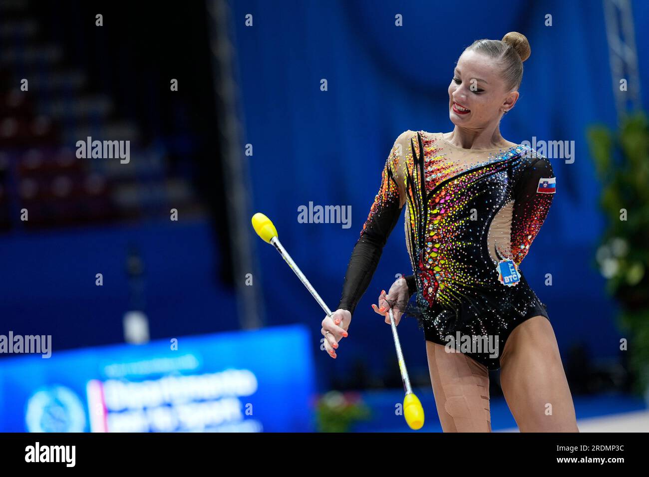 Milan, Italy. 22nd July, 2023. VEDENEEVA Ekaterina SLOFIG Rhythmic