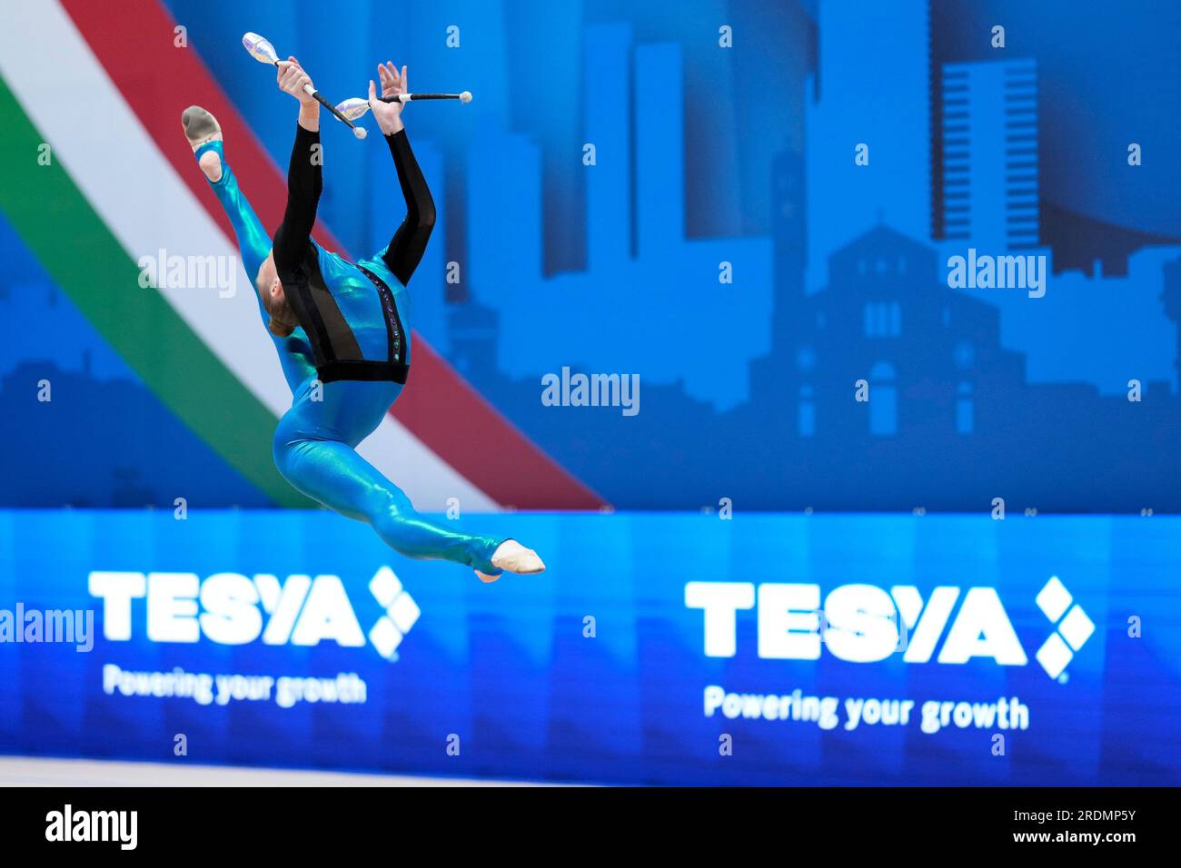 Milan, Italy. 22nd July, 2023. KARIKA Polina UKRFIG Rhythmic