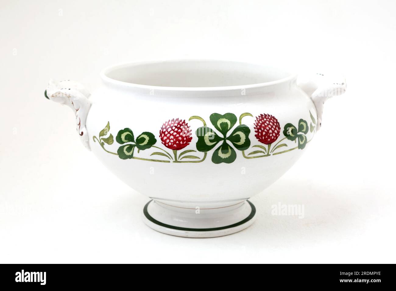 Vintage Villeroy and Boch Ceramic Soup Bowl From Dresden Germany Stock Photo