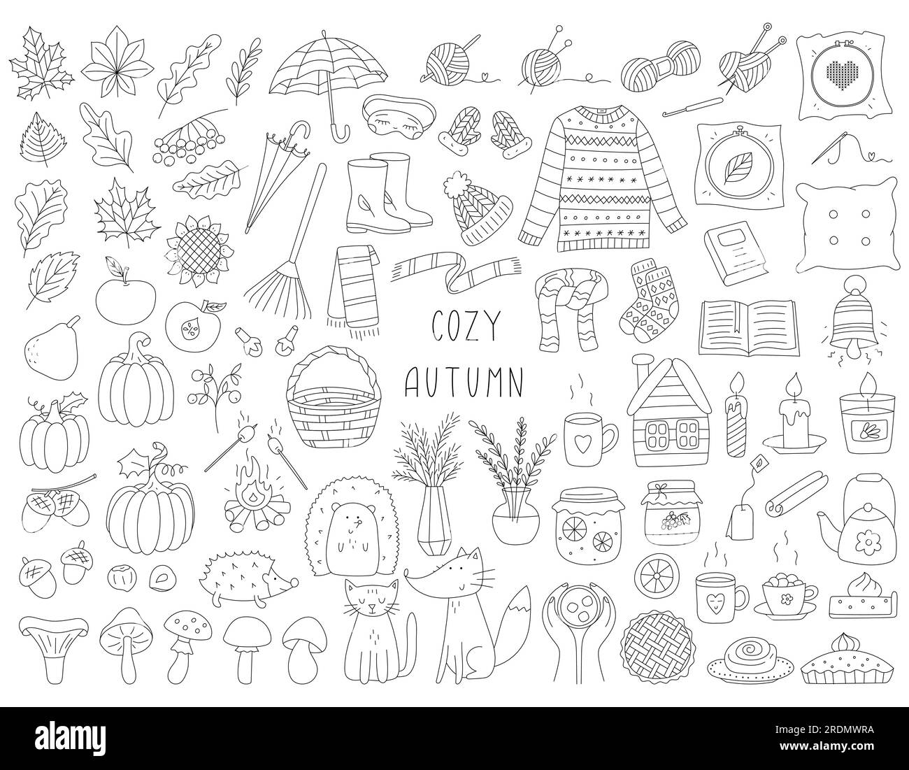 Sewing needles mushroom Stock Vector Images Alamy