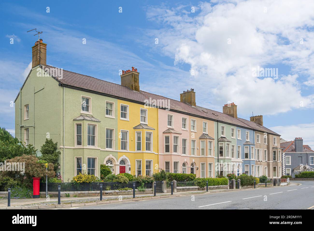 Beaumaris on the Isle of Anglesey in North Wales Stock Photo