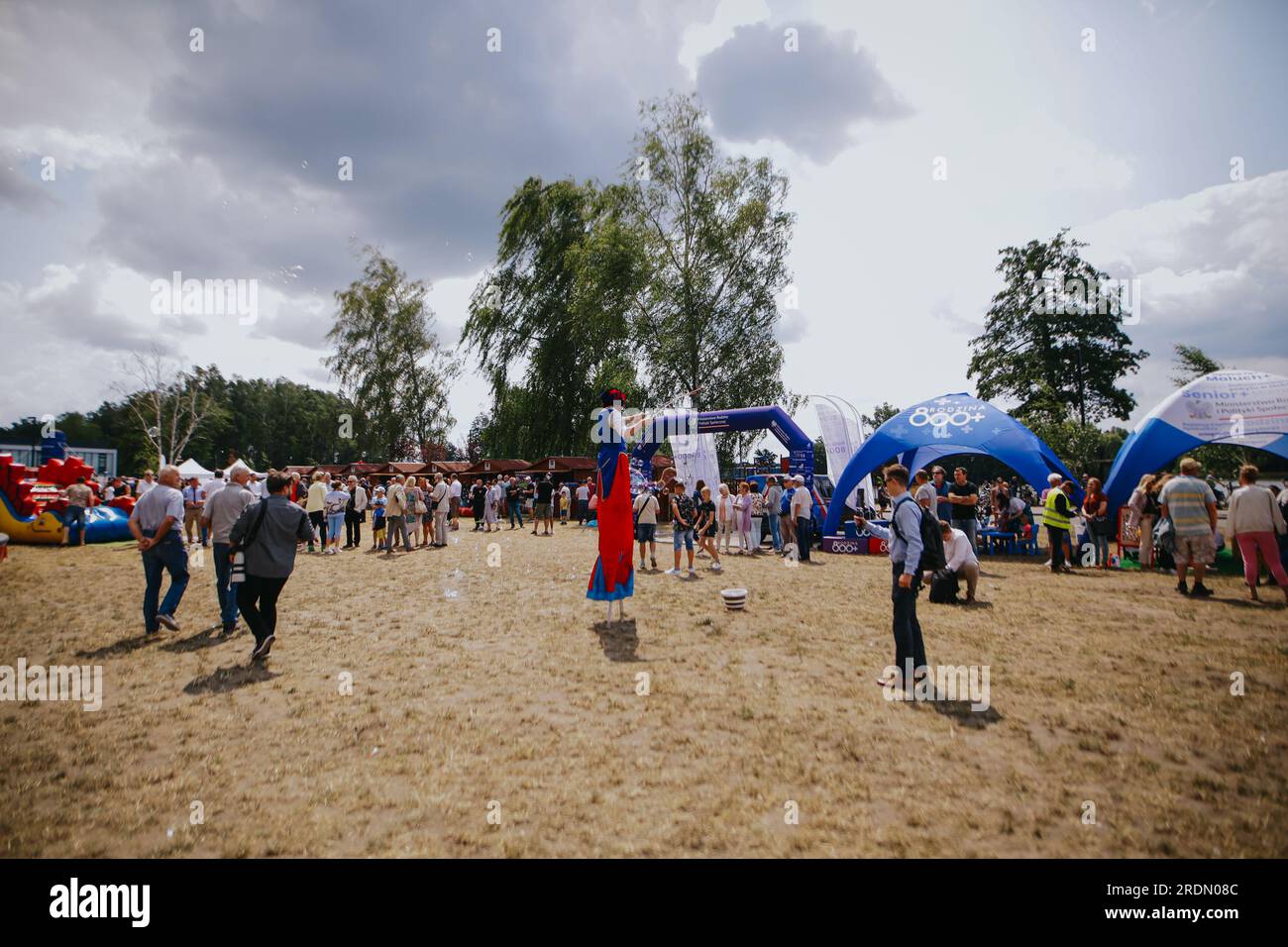 Wroclaw, Wroclaw, Poland. 22nd July, 2023. A family picnic 800  was held in Krotoszyn with the participation of Prime Minister Mateusz Morawiecki and Marlena Malag. (Credit Image: © Krzysztof Zatycki/ZUMA Press Wire) EDITORIAL USAGE ONLY! Not for Commercial USAGE! Credit: ZUMA Press, Inc./Alamy Live News Stock Photo