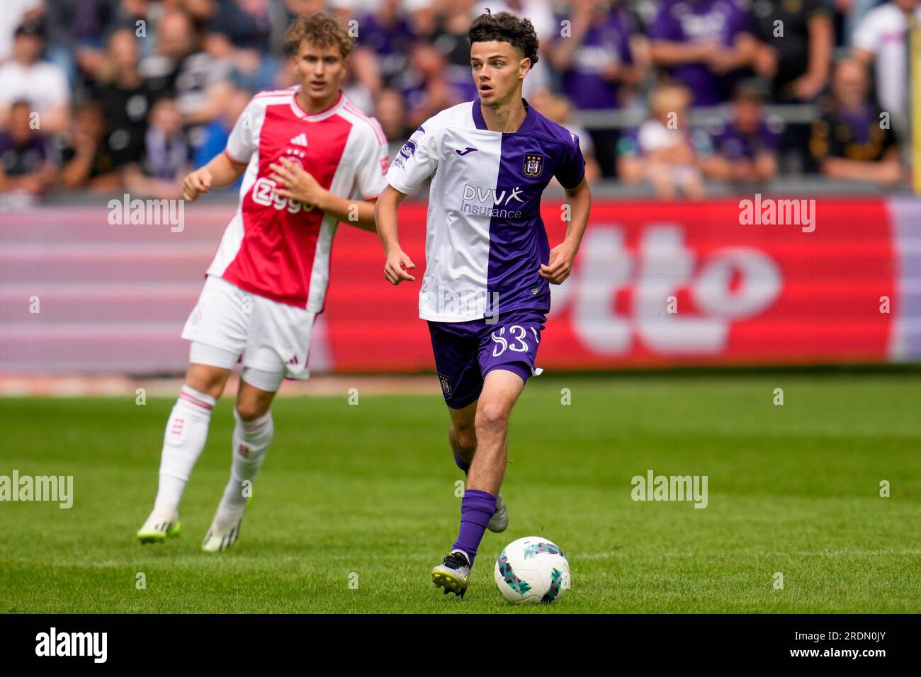 Benito Raman Rsc Anderlecht Tristan Degreef Editorial Stock Photo - Stock  Image