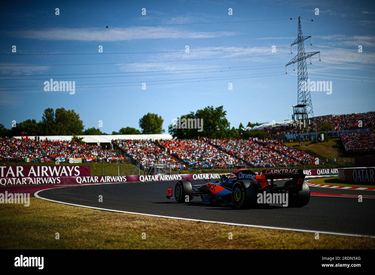 #81 Oscar Piastri, (AUS) McLaren Mercedes during the Hungarian GP ...