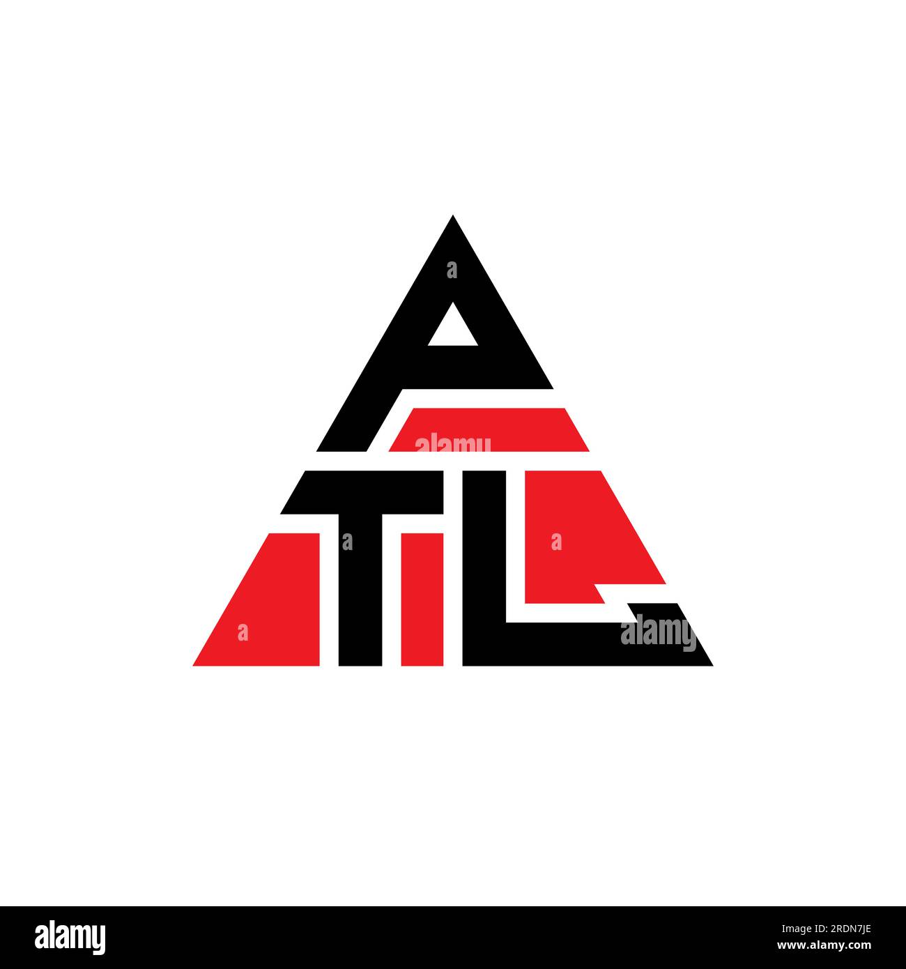 PTL triangle letter logo design with triangle shape. PTL triangle logo ...