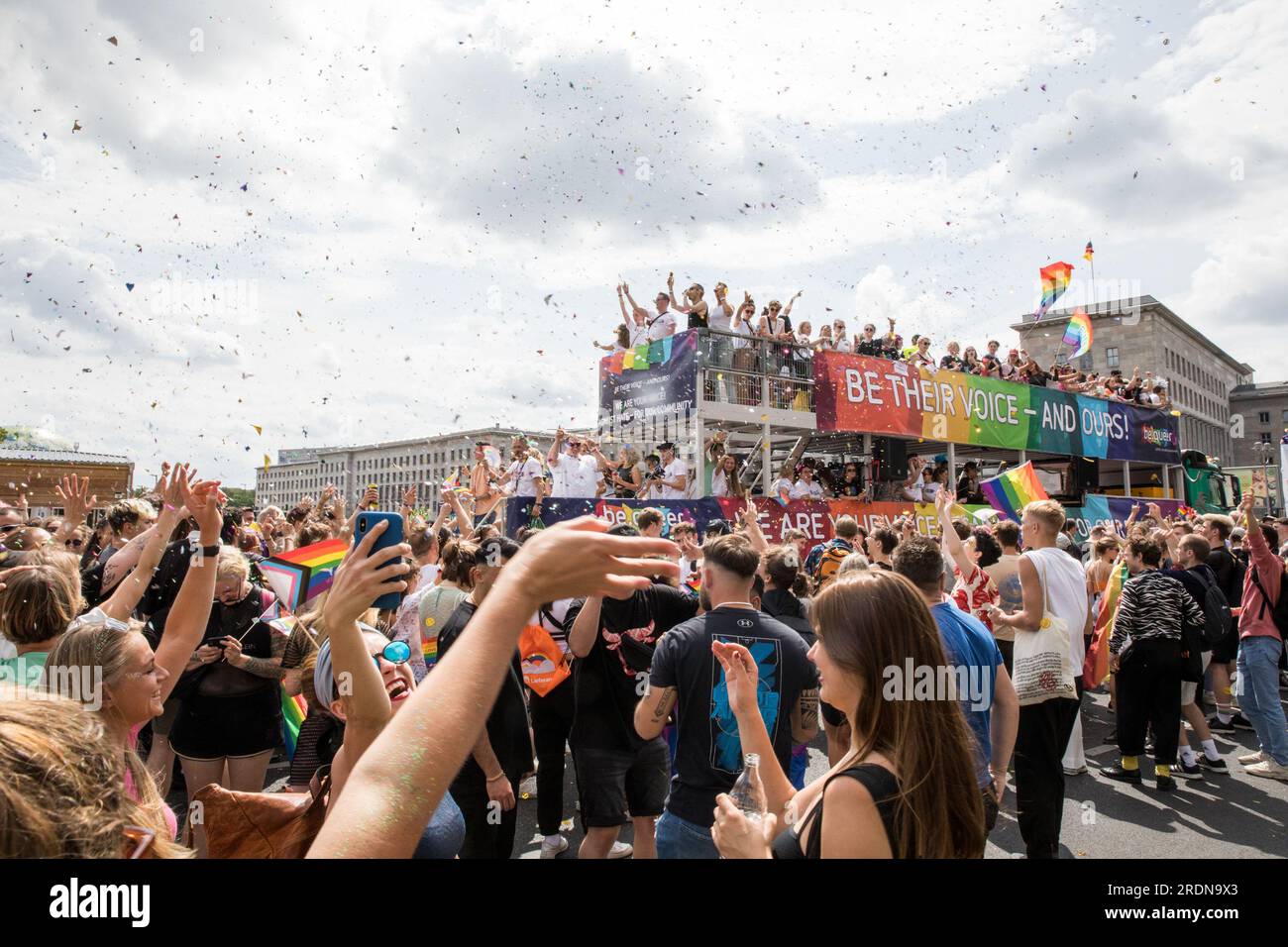Berlin, Germany. 22nd July 2023. On July 22, 2023, the city of Berlin ...
