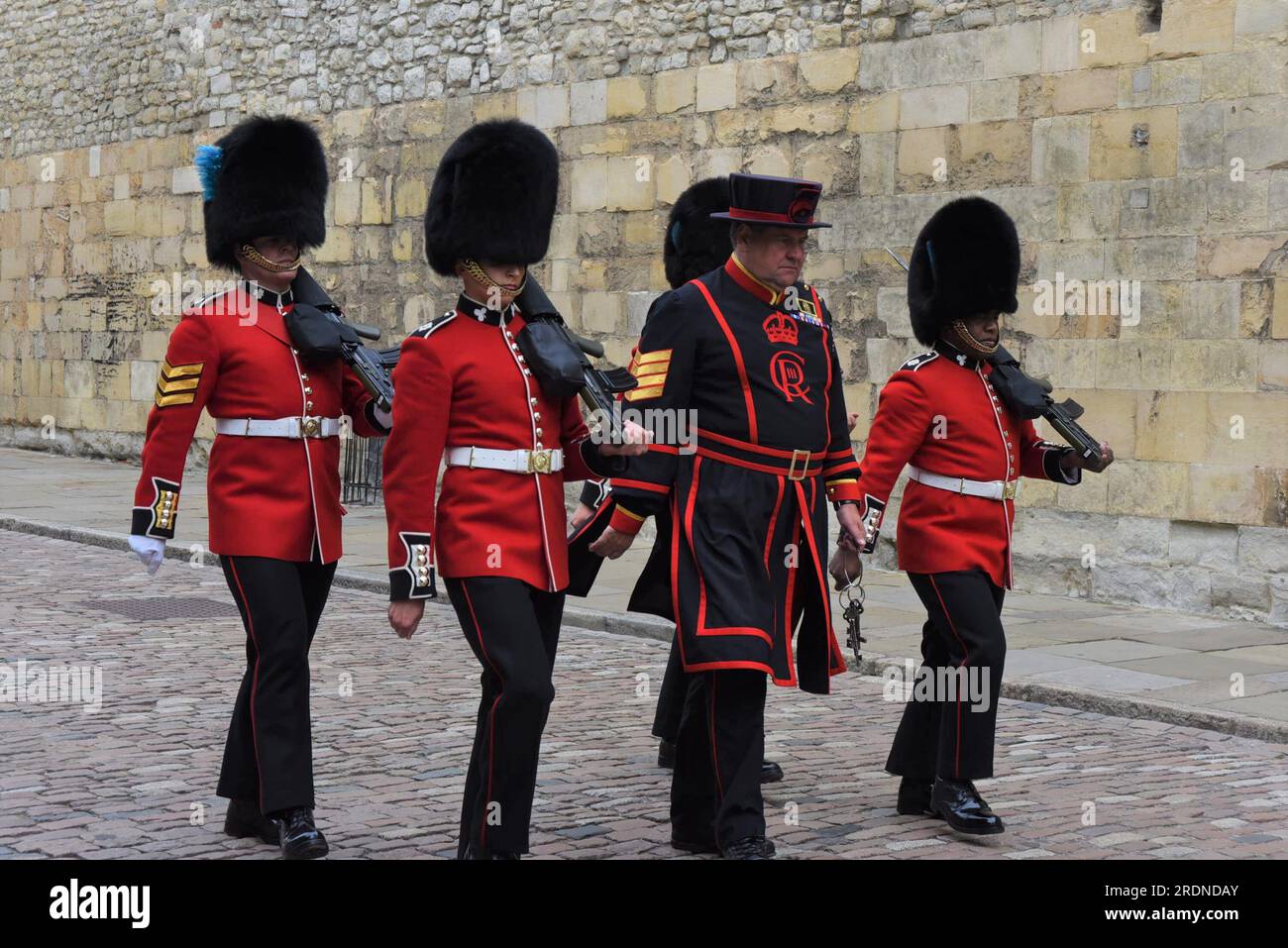 Ceremony of the keys tower of london stock photo alamy