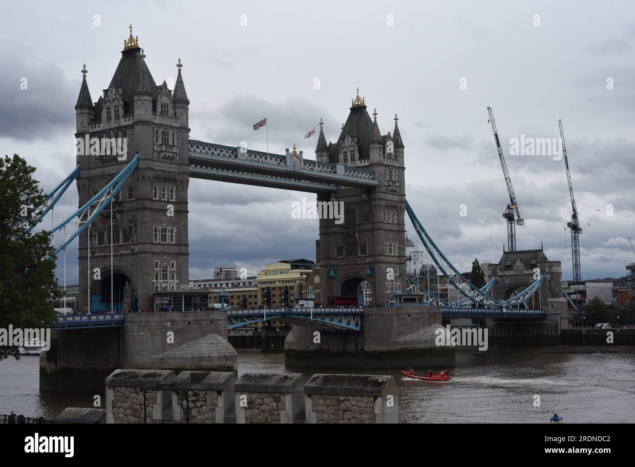 Tower Bridge from Tower of London Stock Photo - Alamy