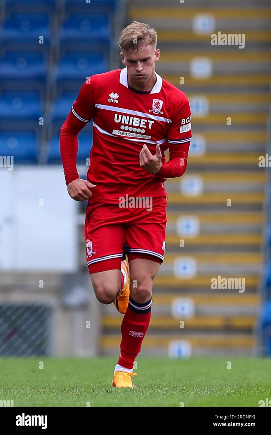 Marcus Forss #21 of Middlesbrough during the Pre-season friendly match ...