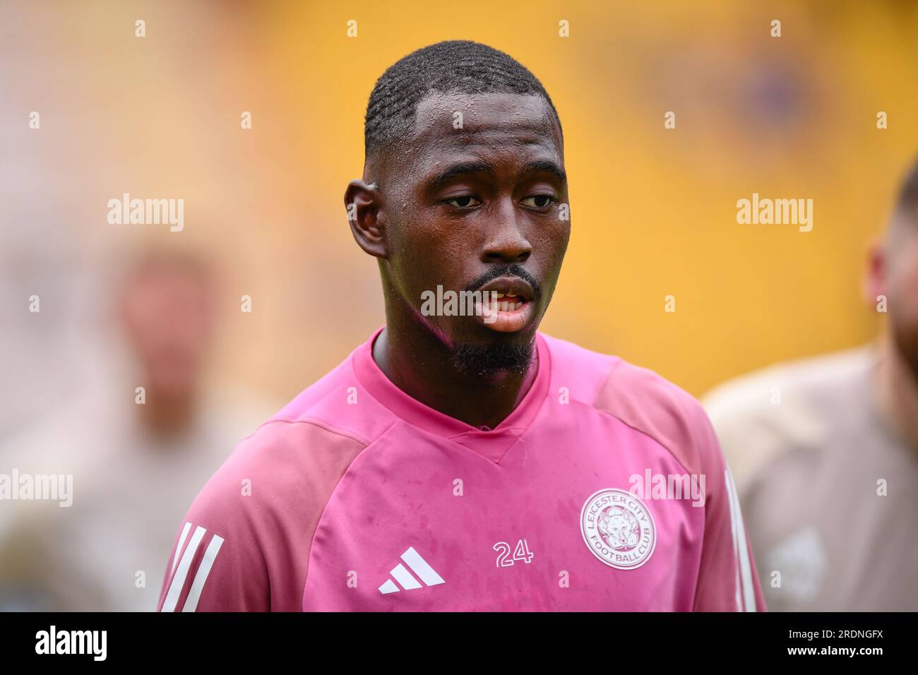 Bangkok, Thailand. 22nd July, 2023. Boubakary Soumaré of Leicester City in training session during the pre-season match against Tottenham Hotspur at Rajamangala Stadium. Credit: SOPA Images Limited/Alamy Live News Stock Photo
