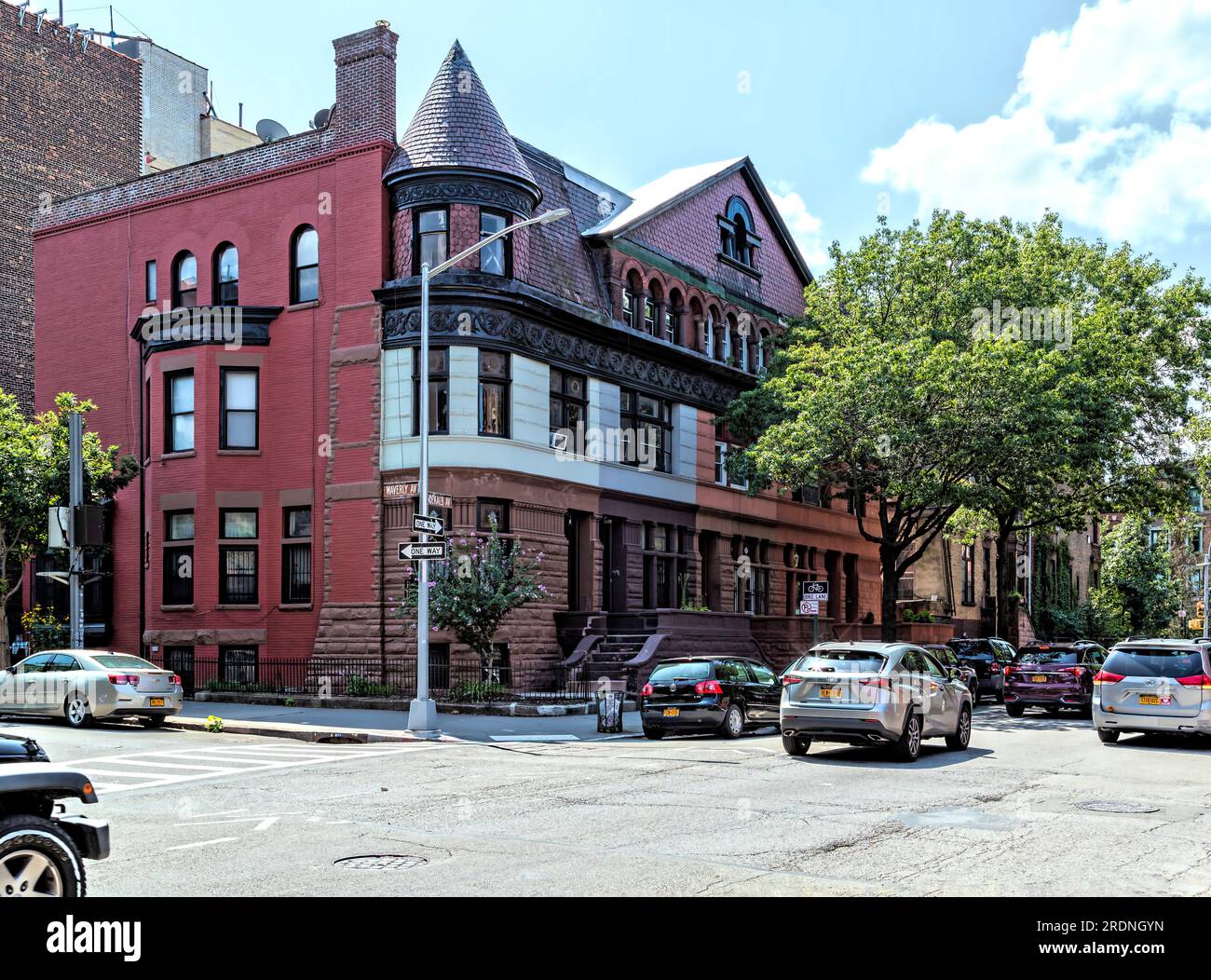 Clinton Hill Historic District 290284 Dekalb Avenue, row houses