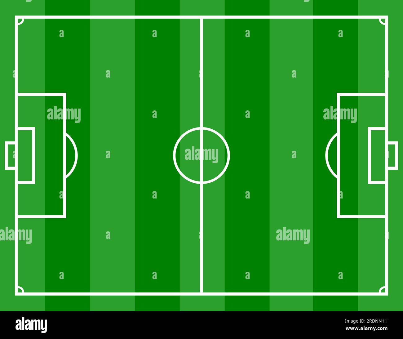 Horizontal football field stock photo alamy