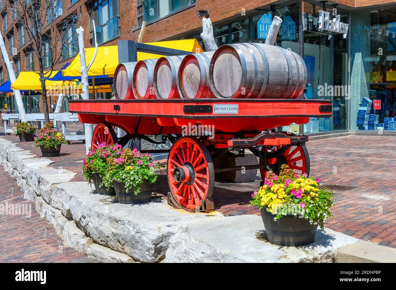 Distillery District in Toronto, Canada Stock Photo