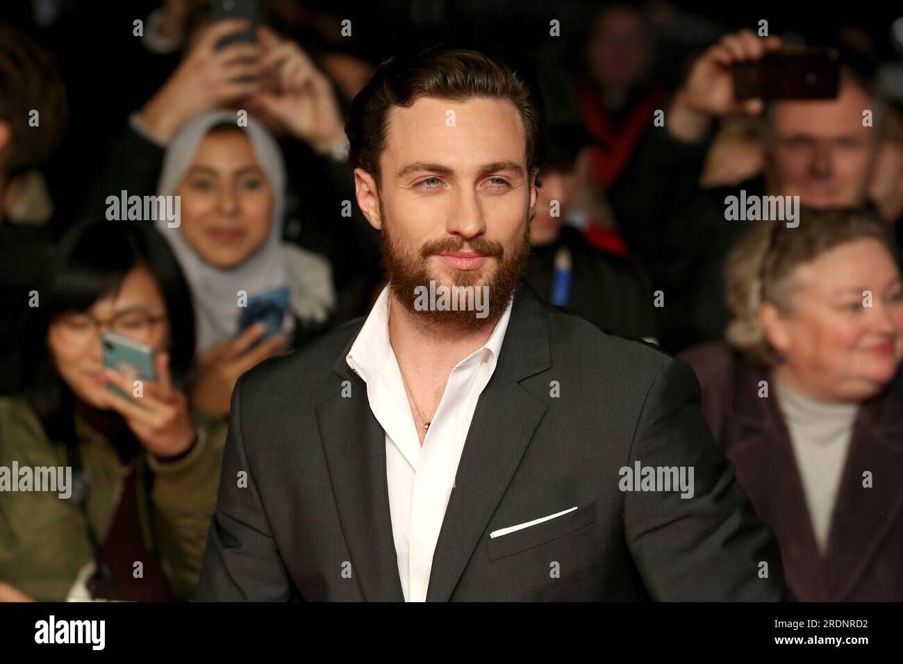 London, UK. 17th Oct, 2018. Aaron Taylor Johnson attends the European ...